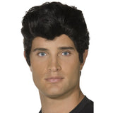 Smiffys Grease Danny wig black replica (British brand)