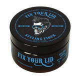 Fix Your Lid styling fiber high hold matte finish 106g, imported from the UK