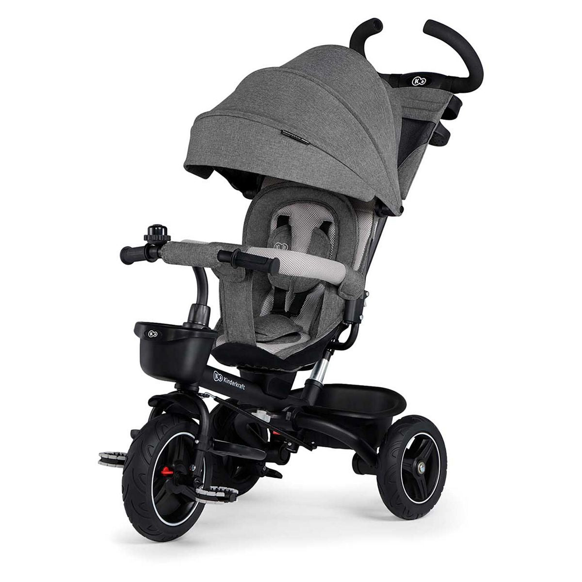 Kinderkraft Spin Step 5 In 1 Trike - Platinum Grey