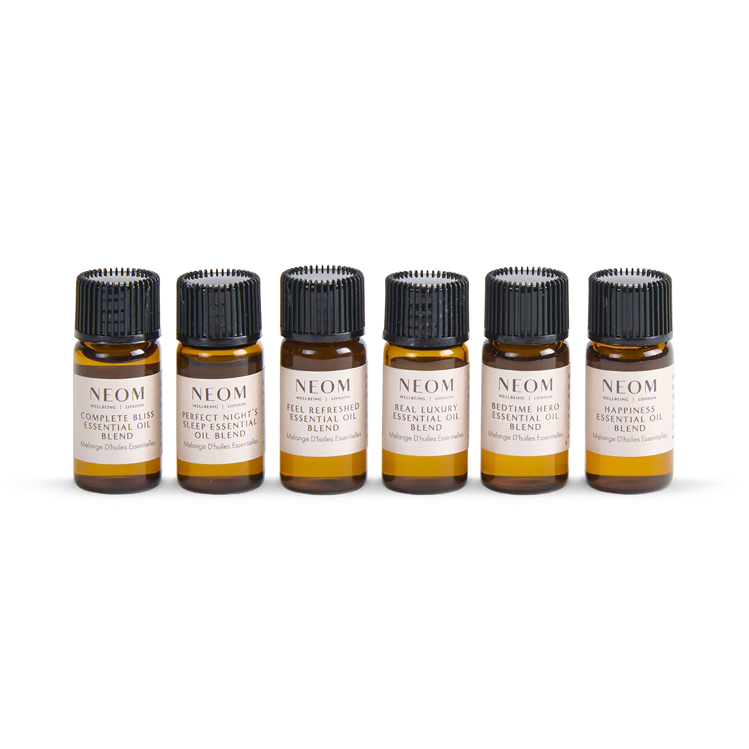 Neom essential oil scent discovery set (British brand)