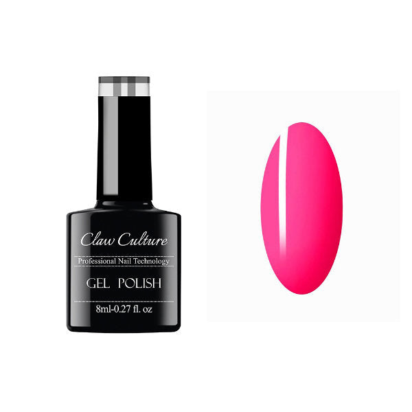 Claw Culture gel nail polish Always Magenta 8ml - British product