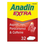 Anadin Extra Pain Relief Tablets 32 Caplets GOODS Superdrug   