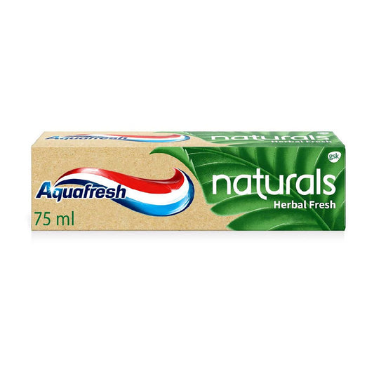 Aquafresh Naturals Herbal Fresh Toothpaste 75ml Dental Boots   