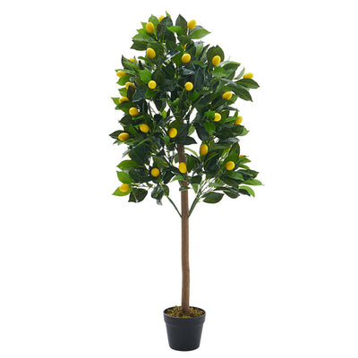 Superdrug Livingandhome Artificial Lemon Tree with Pot 120cm- Buy online at McGrocer
