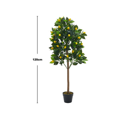Superdrug Livingandhome Artificial Lemon Tree with Pot 120cm- Buy online at McGrocer