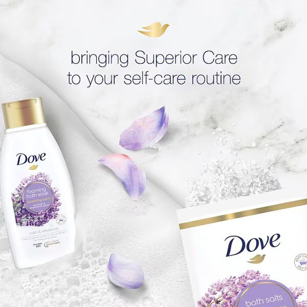Dove Relaxing Care foaming bath soak 450ml - British product