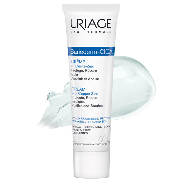 Uriage Bariéderm Cica Cream Copper Zinc 100ml (British brand)