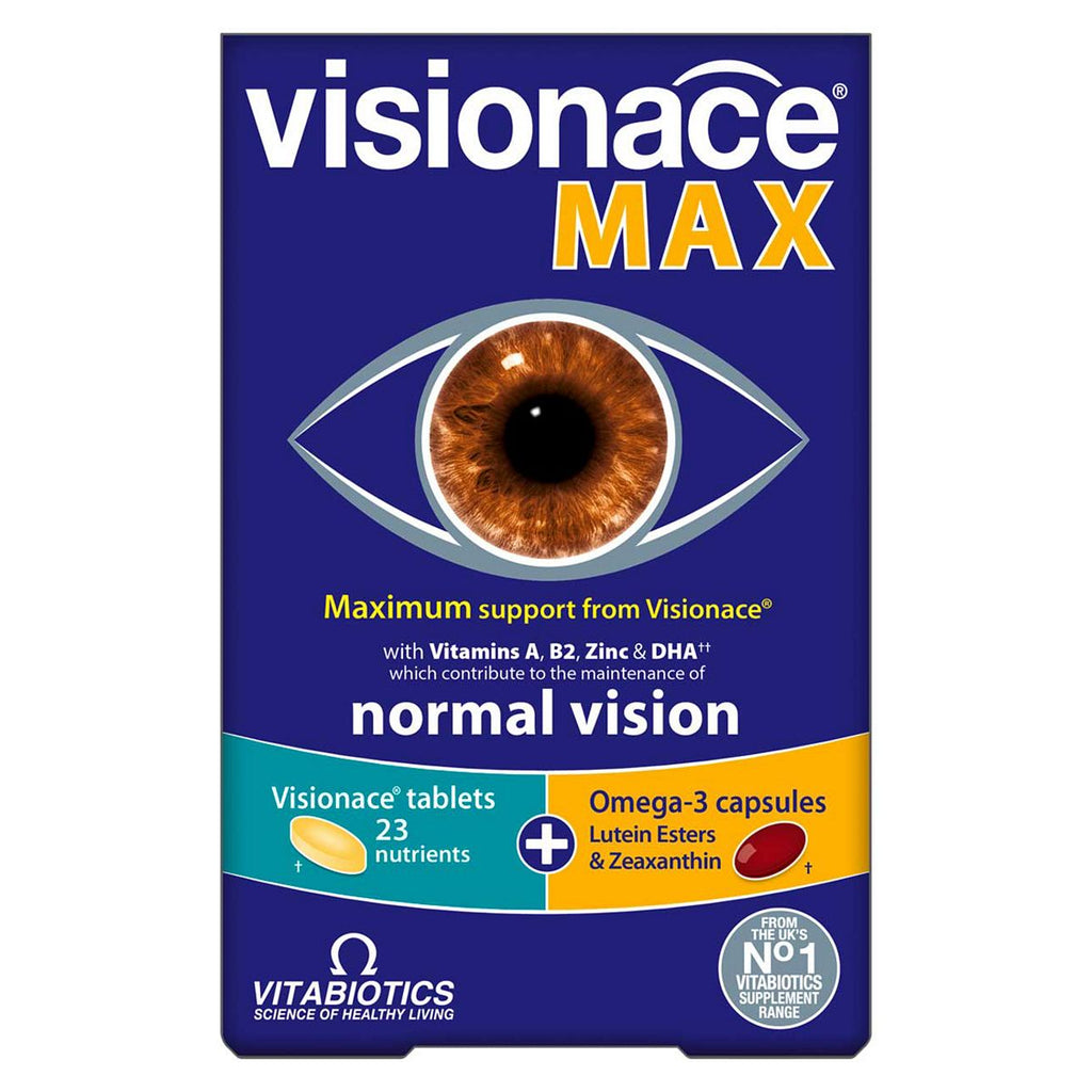 Vitabiotics Visionace Max - 56 Tablets