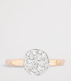Pomellato Sabbia diamond ring in rose gold - British product