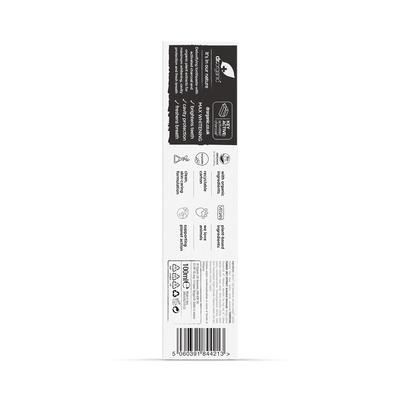 Dr Organic Zahnpasta mit Aktivkohle, Aktivkohle 100ml