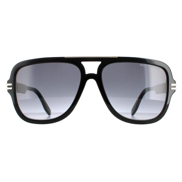 Marc Jacobs MARC 637/S aviator sunglasses black gradient - British product