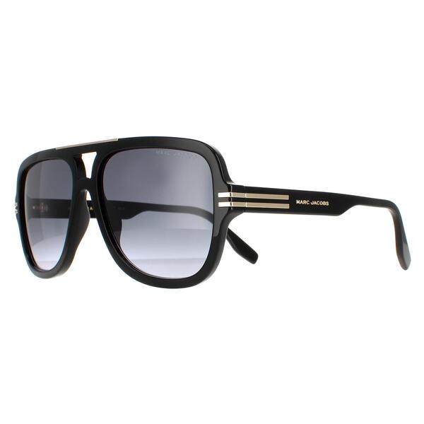 Marc Jacobs MARC 637/S aviator sunglasses black gradient - British product