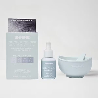 Superdrug Shrine Drop It Silver Semi Permanent Hair Dye 20ml- Buy online at McGrocer