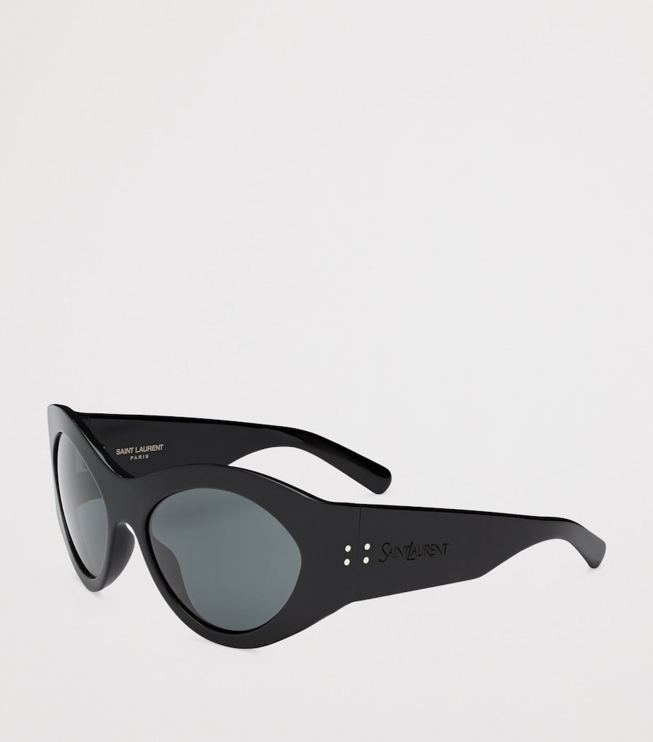 Saint Laurent acetate butterfly sunglasses, imported from the UK