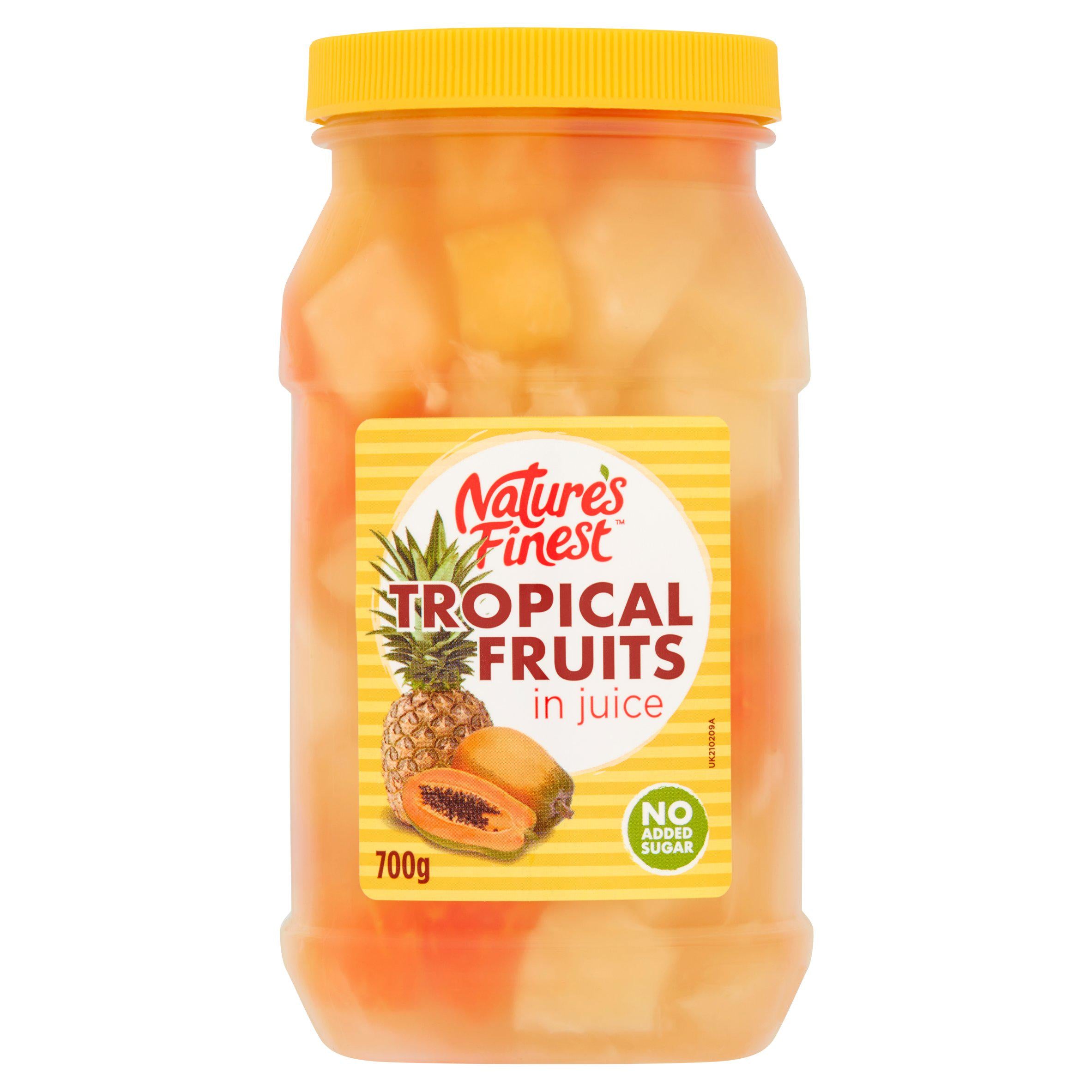 Nature's Finest Tropical Fruits in Juice 700g Fruit Sainsburys   