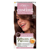 L’Oréal Paris Casting Natural Gloss Semi-Permanent Hair Dye, Ammonia Free, 6.23 Nougat Dark Blonde GOODS Boots   