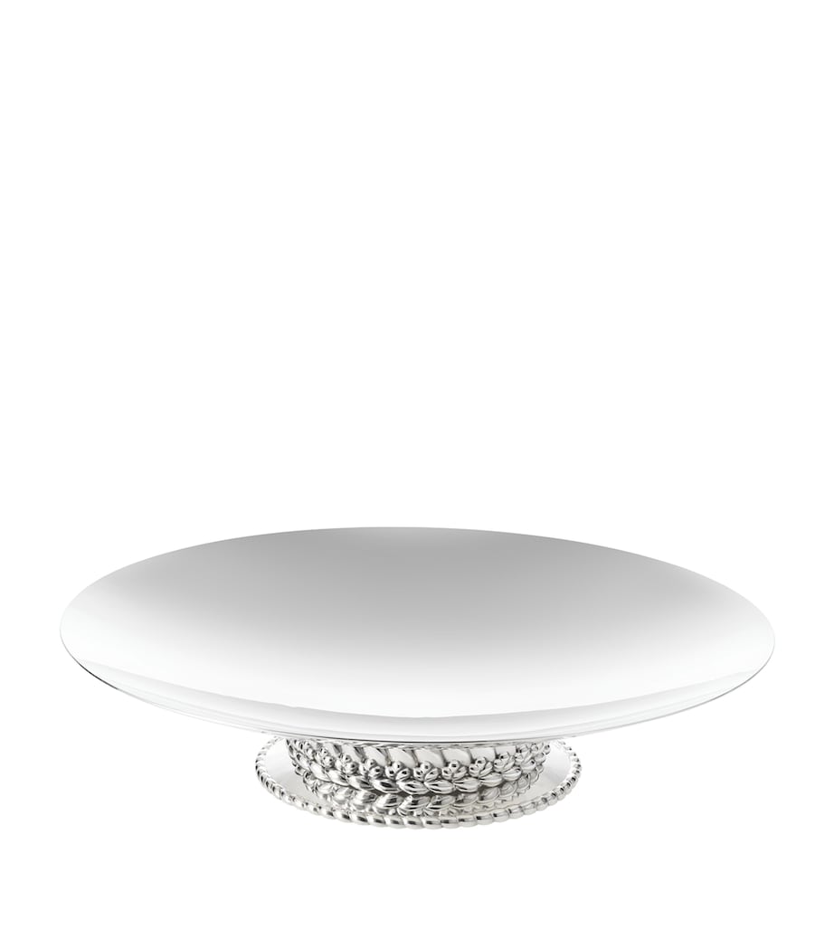 Christofle Babylone silver-plated centrepiece 40cm (British brand)