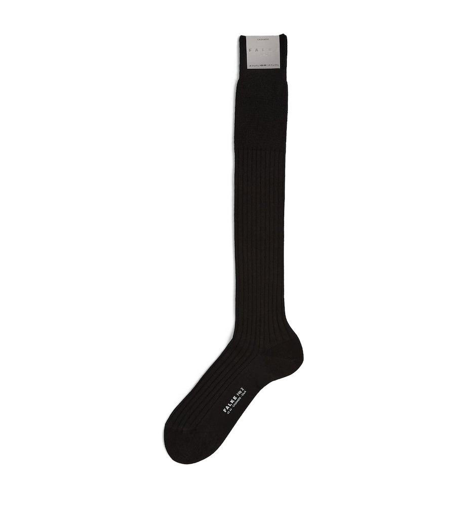 Falke No.2 cashmere long socks, imported from the UK