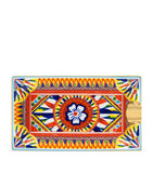 Dolce&Gabbana Casa Carretto ornate ashtray with gold brushstrokes - British product
