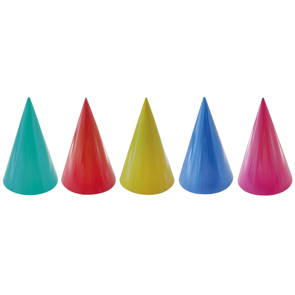 Party Hats Rainbow 10 Pack