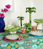 Les-Ottomans Palm Tree candlestick holder 35cm, UK version
