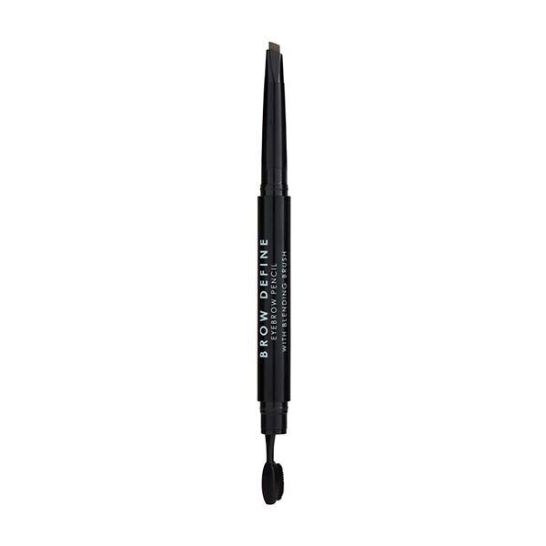 MUA Brow Define Brow Pencil W/Blending Brush Black 001