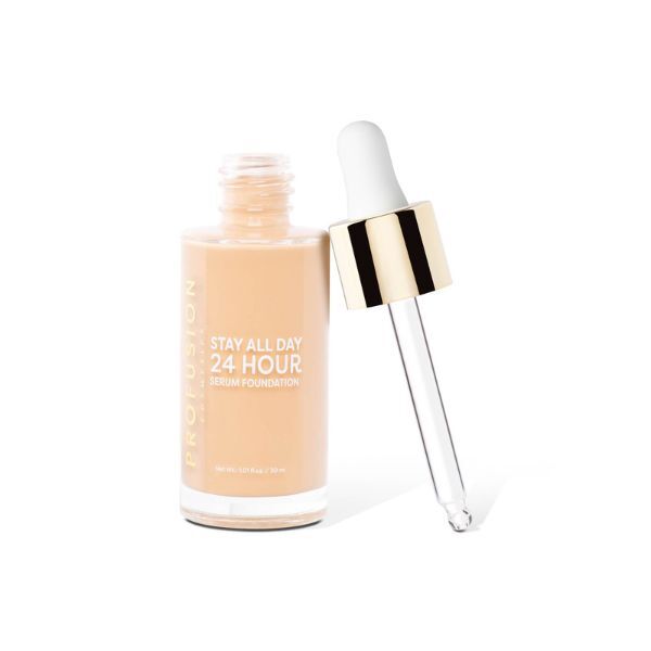 Profusion Cosmetics 24 Hour Silicone Foundation Warm Golden, UK version