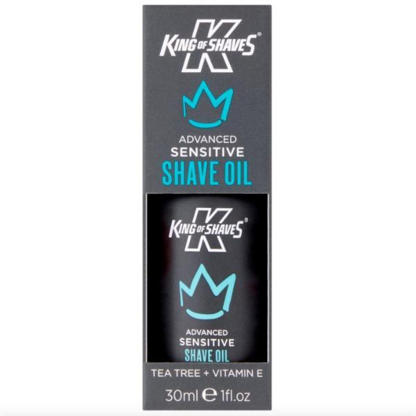 King of Shaves sensitive shaving oil 2x30ml, UK version
