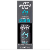 King of Shaves sensitive shaving oil 2x30ml, UK version