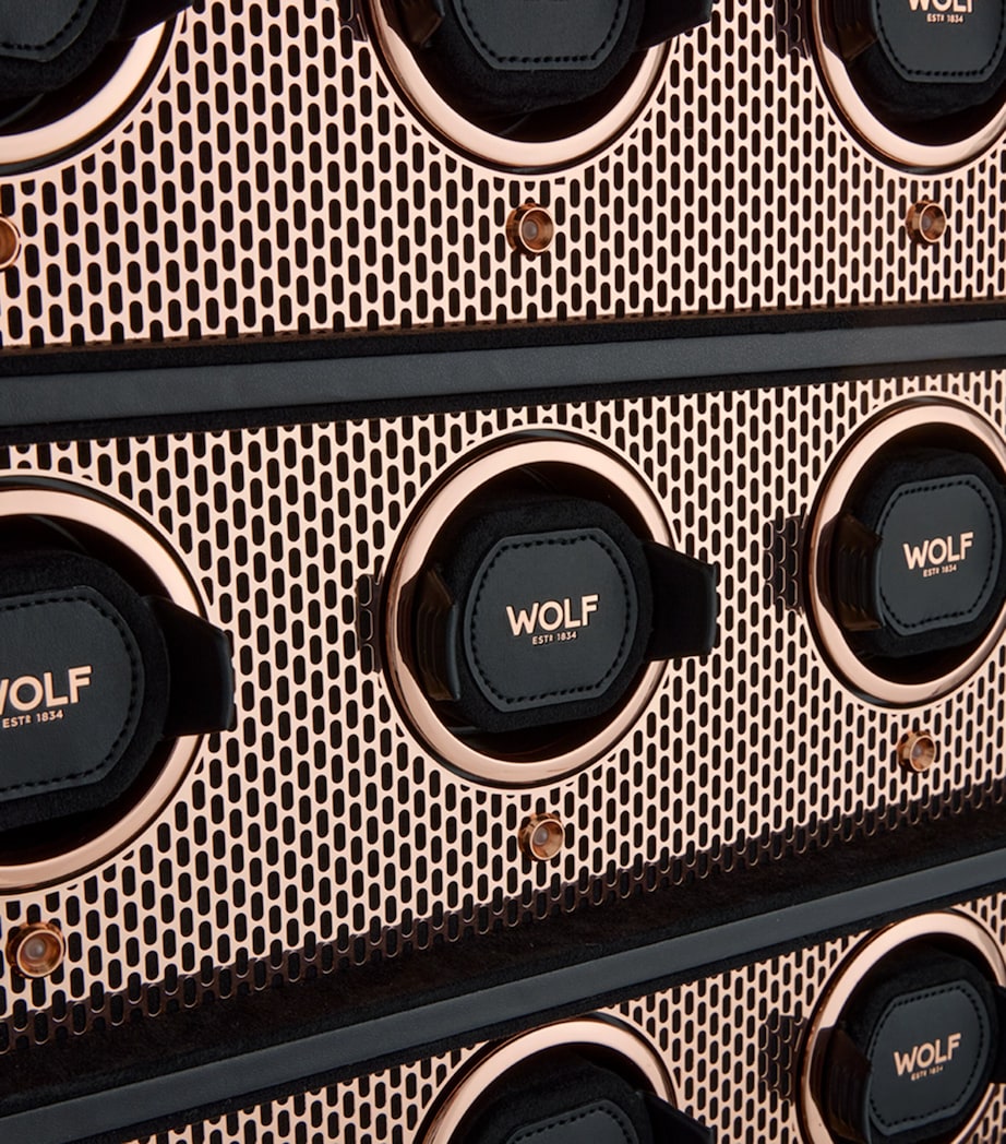 WOLF Axis watch winder cabinet 12-Piece, UK version