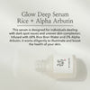 Beauty of Joseon Glow Deep Serum with Rice and Alpha Arbutin 30ml, UK version