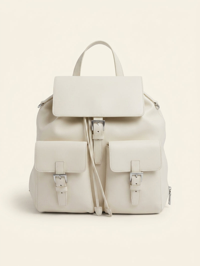 Prada logo-embellished medium leather backpack - British product