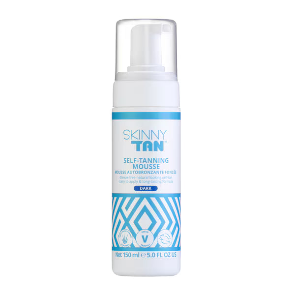 Skinny Tan dark self tan mousse imported from the UK