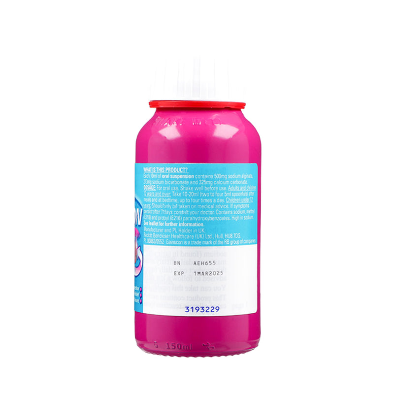 Gaviscon Double Action Mint Liquid 150ml - British product