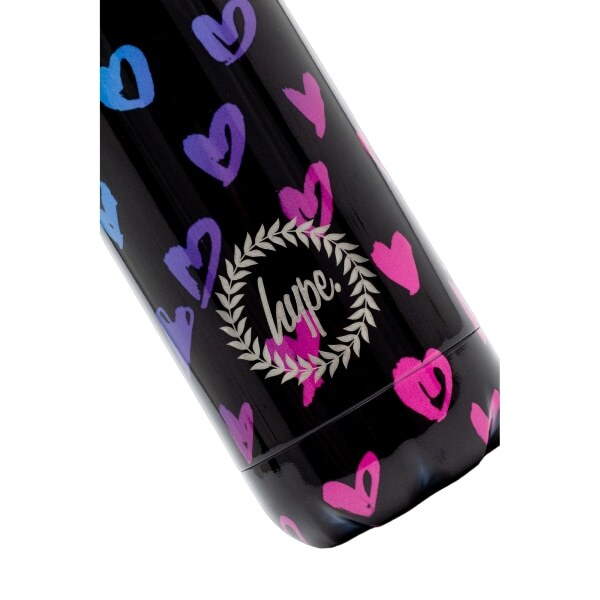 Hype Scribble Heart Crest Water Bottle GOODS Superdrug   