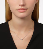 Chaumet white gold pearl and diamond pendant necklace, UK version