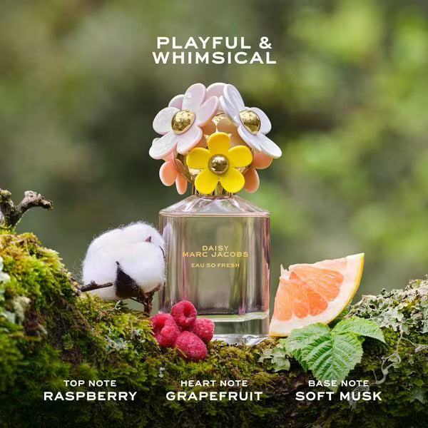 Marc Jacobs Daisy Eau So Fresh fragrance 30ml, imported from the UK