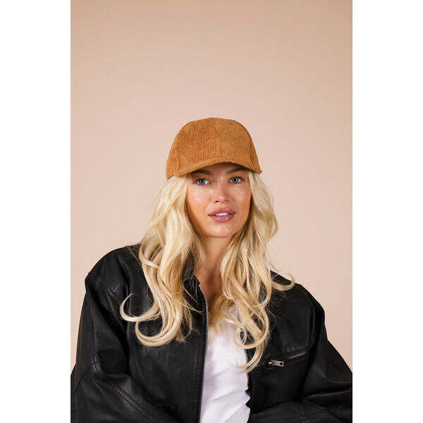 SVNX corduroy cap Turmeric 56-58cm, UK version