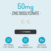 VitaBright Zinc Bisglycinate with Copper supplement 400 tablets, UK version