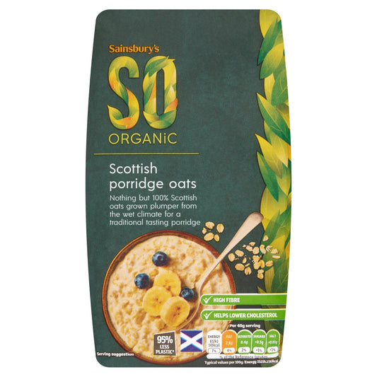 Sainsbury's Porridge Oats, SO Organic 750g GOODS Sainsburys   