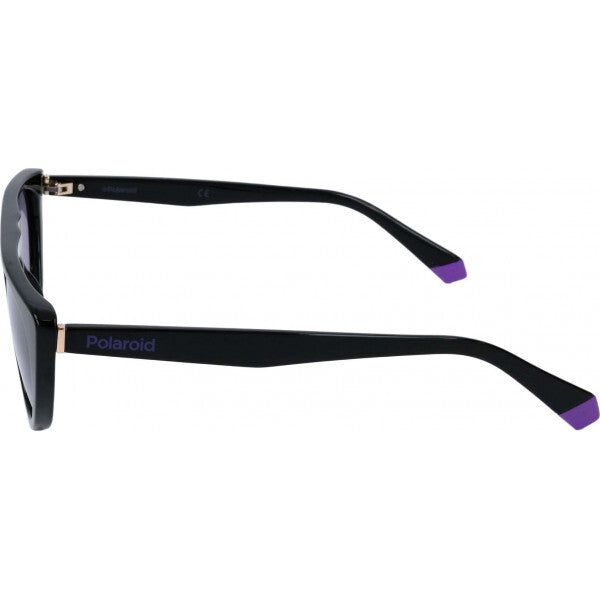 Polaroid PLD6108 black metal frame sunglasses, imported from the UK