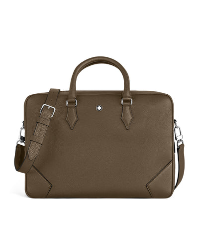 Harrods Montblanc Medium Grained Leather Document Case- Buy online at McGrocer