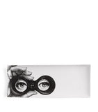 Fornasetti Occhi rectangular porcelain tray 38cm x 14cm - British product