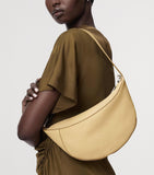 AllSaints micro Luna leather shoulder bag, UK version