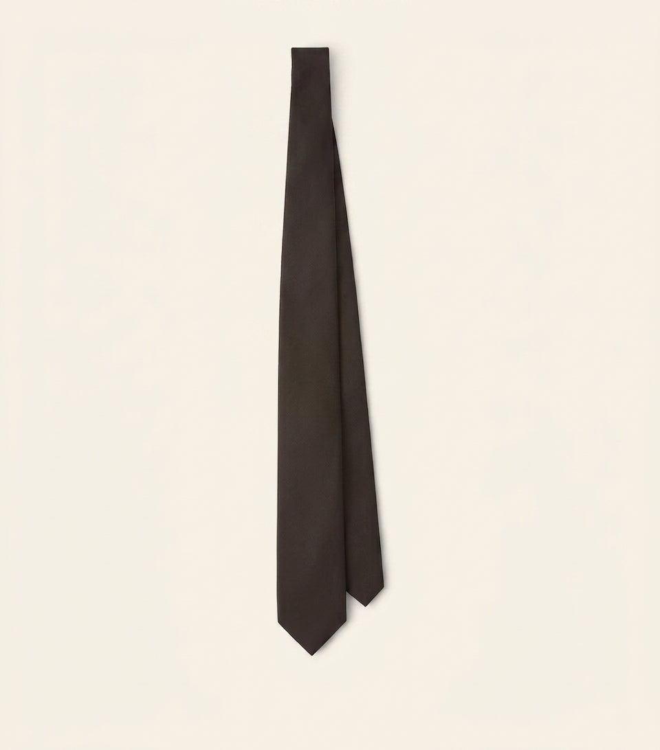 Prada Re-Nylon Krawatte 150cm x 7cm recyceltes Polyamid - Britisches Produkt