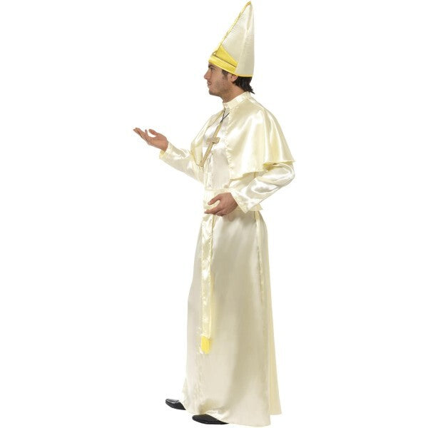 Smiffys pope costume set with robe and hat, UK version