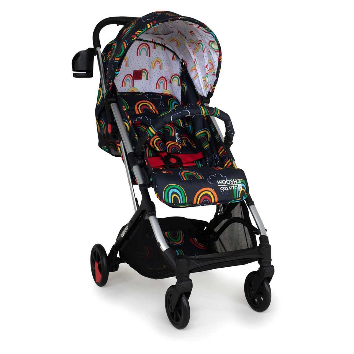 Cosatto Woosh 3 Stroller Disco Rainbow GOODS Boots   