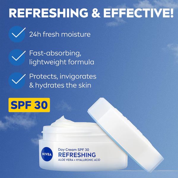 NIVEA Refreshing Day Cream 50ml imported from the UK