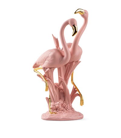 Harrods Lladró The Flamingos Decorative Sculpture- Buy online at McGrocer