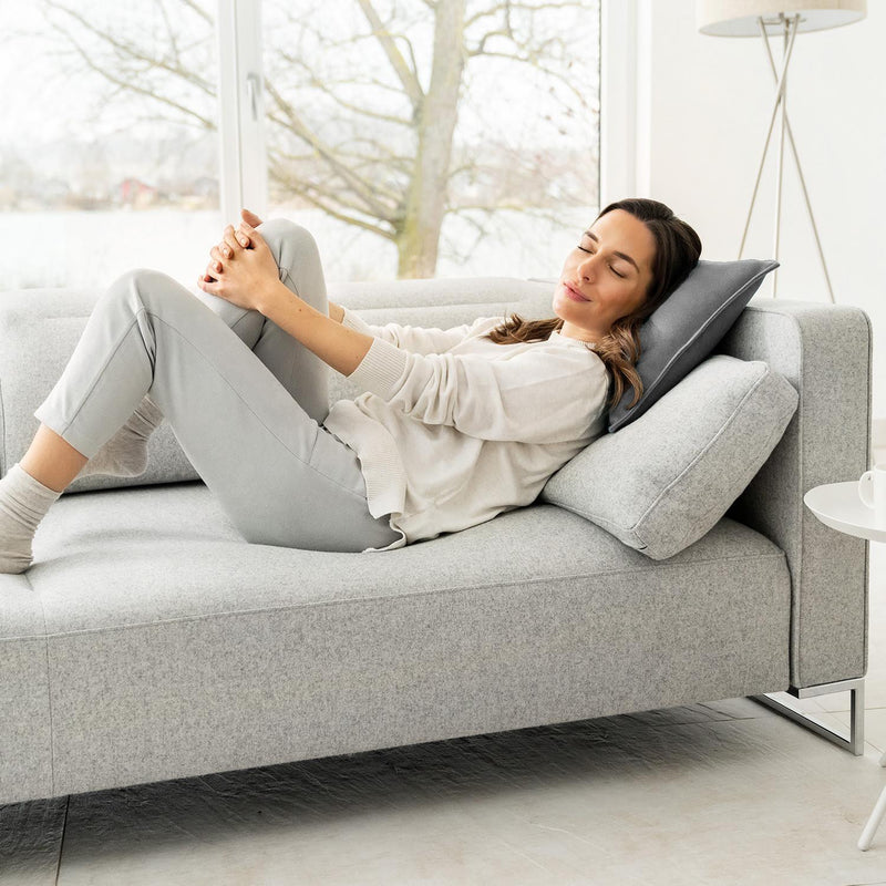 Beurer HK48 cosy heated cushion reversible cover, imported from the UK